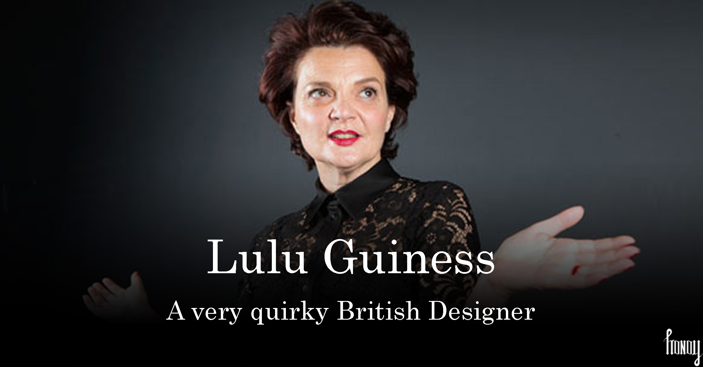 A very quirky British Designer: Lulu Guiness