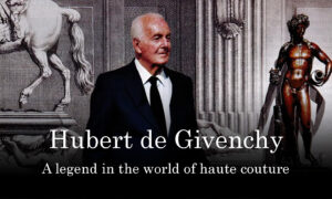 Hubert de Givenchy : A legend in the world of haute couture