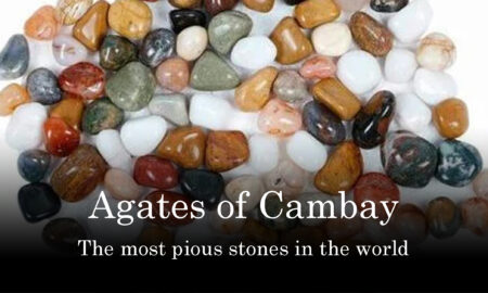 The exotic stone craft Agates of Cambay