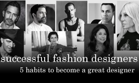 habits of successful fashion designer