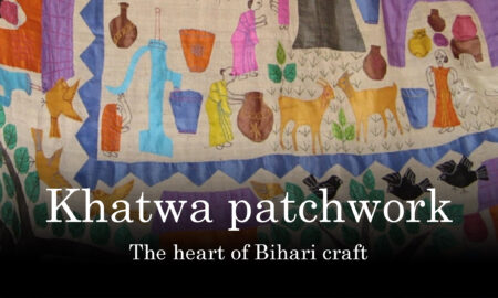 heart of Bihari craft Khatwa patchwork