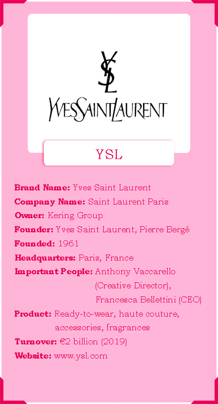 Yves Saint Laurent