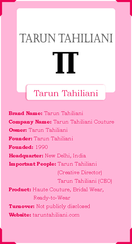 Tarun Tahiliani