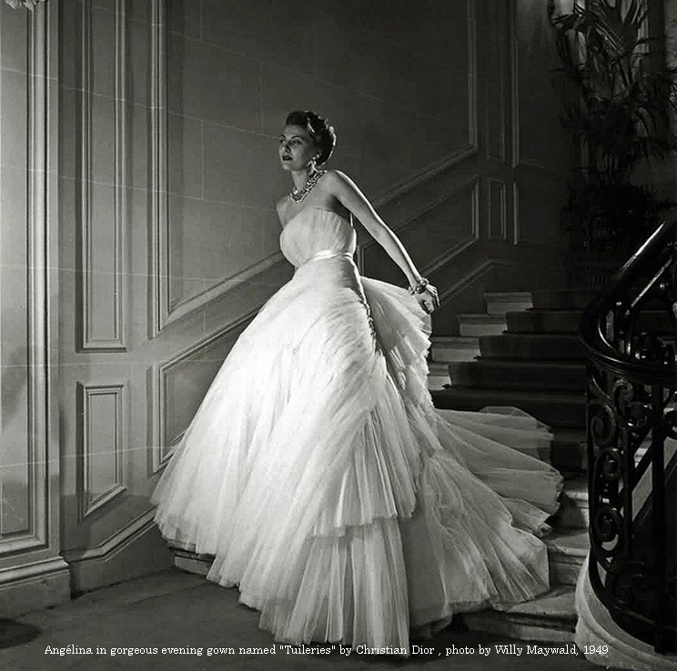 definite history and evolution of evening gowns