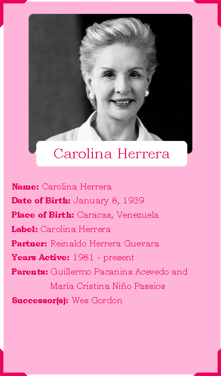 Carolina Herrera