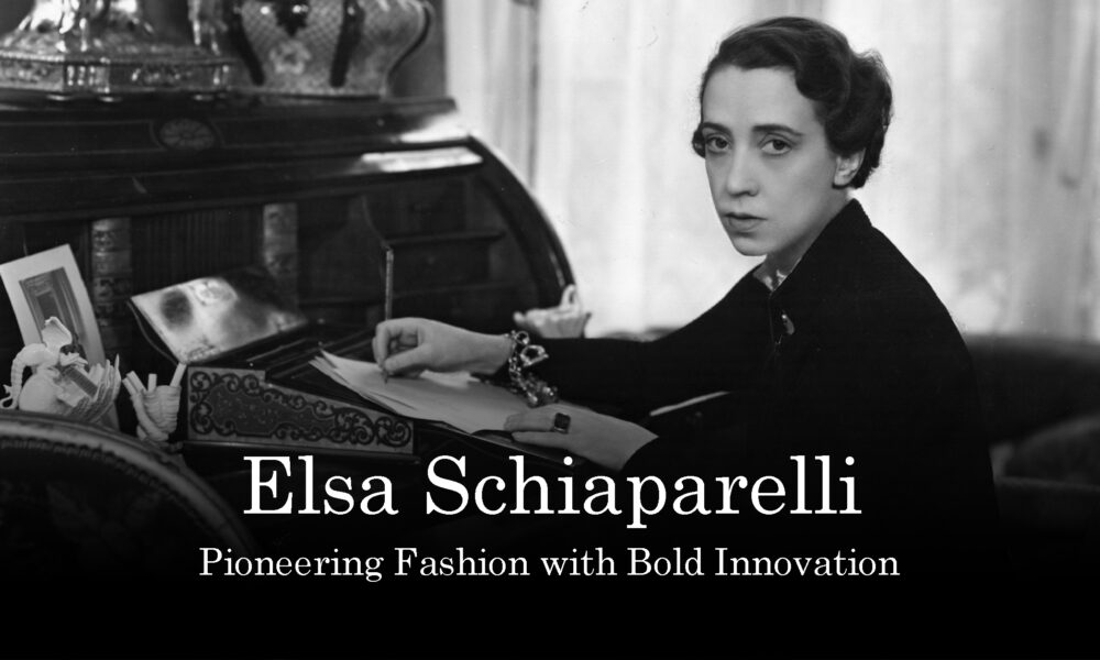 Italian Designer Elsa Schiaparelli