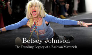 Betsy Johnson American fashion designer