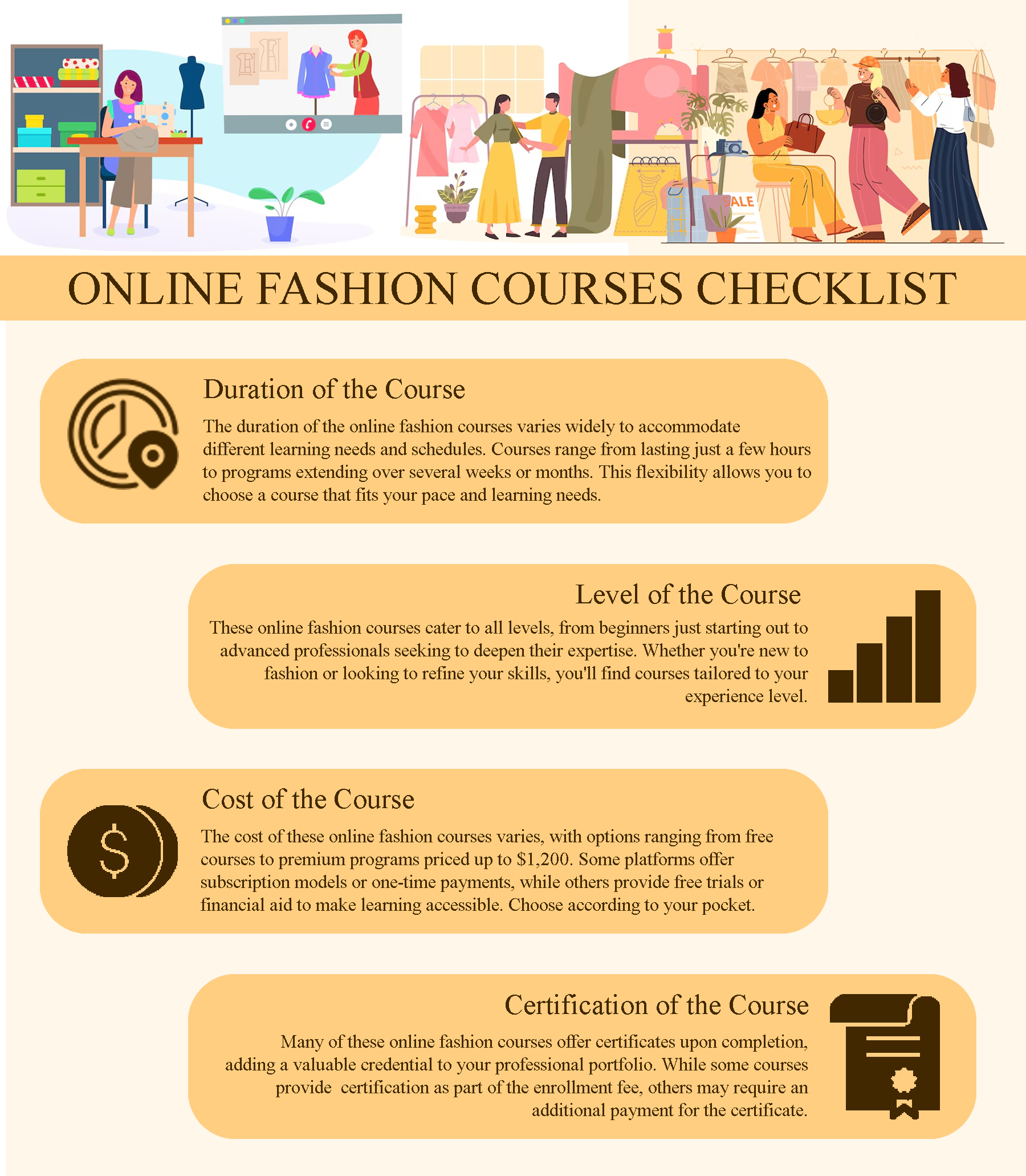 online fashion courses