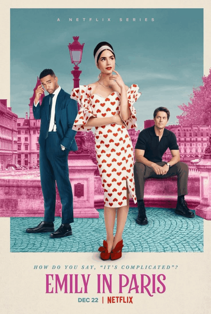 Fashionable American Television Series Emily in Paris